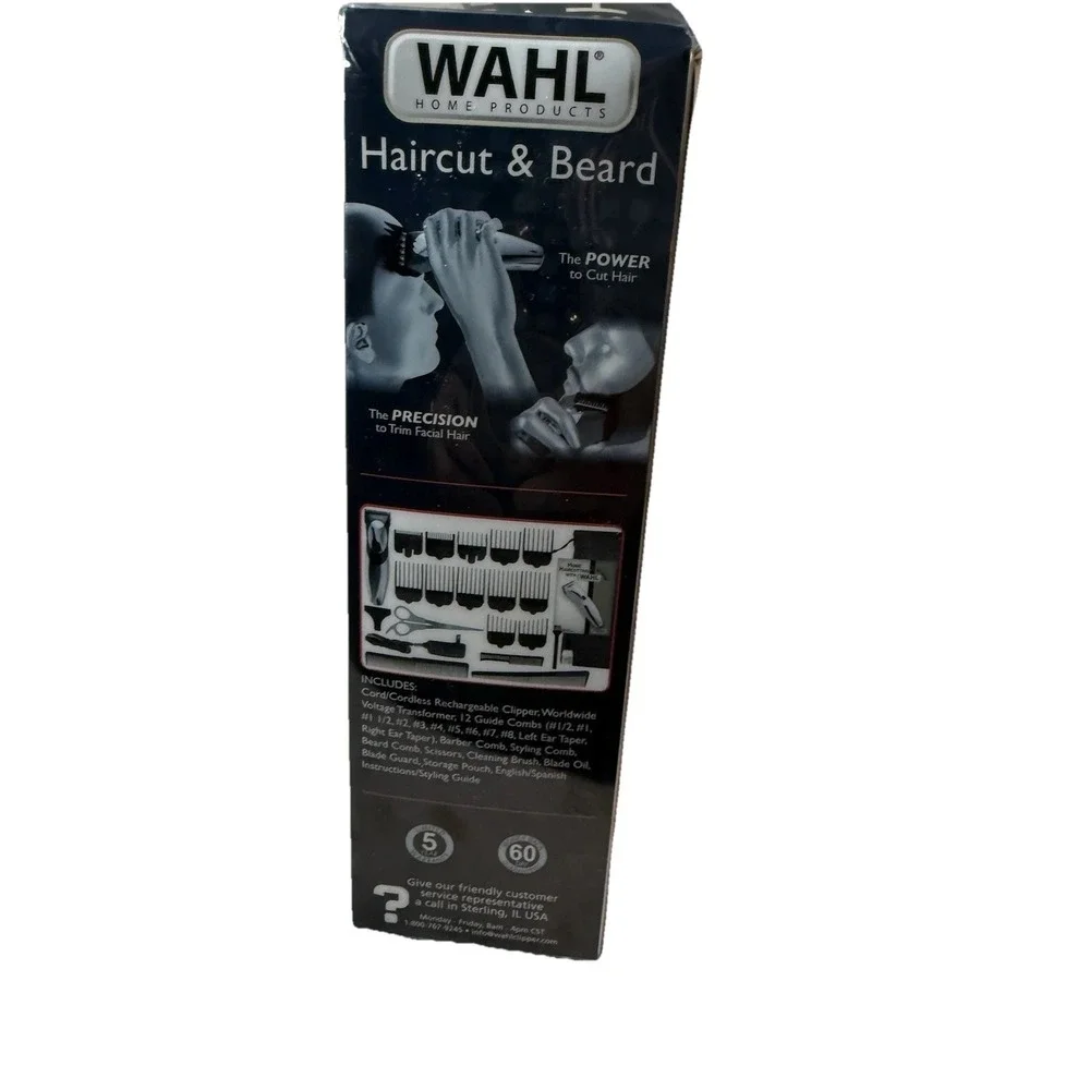 Wahl Clipper Cordless or Corded Haircut and Beard Trimmer Kit - NEW